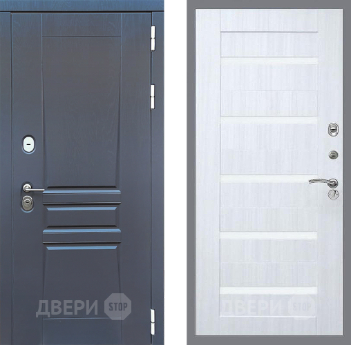 Входная металлическая Дверь Стоп ПЛАТИНУМ СБ-14 Сандал белый в Павловском Посаде