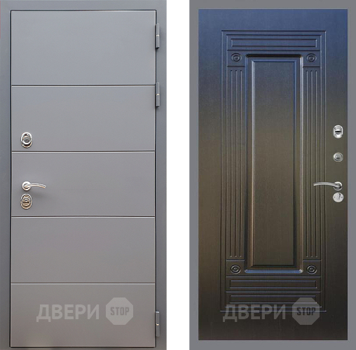Входная металлическая Дверь Стоп АРТ ГРАФИТ ФЛ-4 Венге в Павловском Посаде