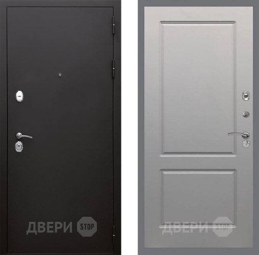 Входная металлическая Дверь Стоп КЛАССИК Шагрень ФЛ-117 Грей софт в Павловском Посаде