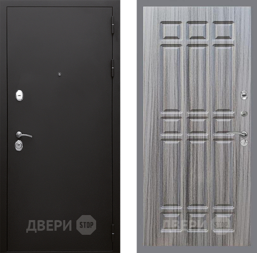 Входная металлическая Дверь Стоп КЛАССИК Шагрень ФЛ-33 Сандал грей в Павловском Посаде