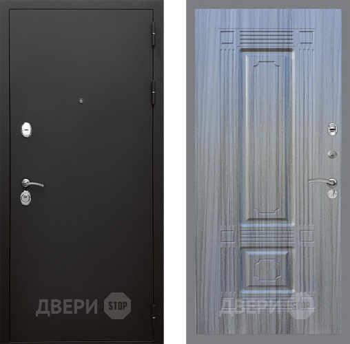 Входная металлическая Дверь Стоп КЛАССИК Шагрень ФЛ-2 Сандал грей в Павловском Посаде