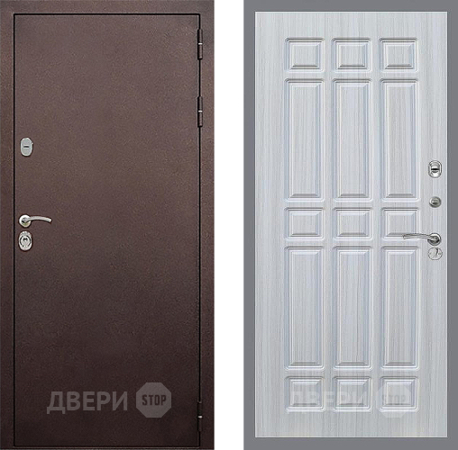 Дверь Стоп КЛАССИК Медь ФЛ-33 Сандал белый в Павловском Посаде