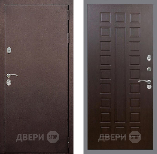 Входная металлическая Дверь Стоп КЛАССИК Медь ФЛ-183 Венге в Павловском Посаде