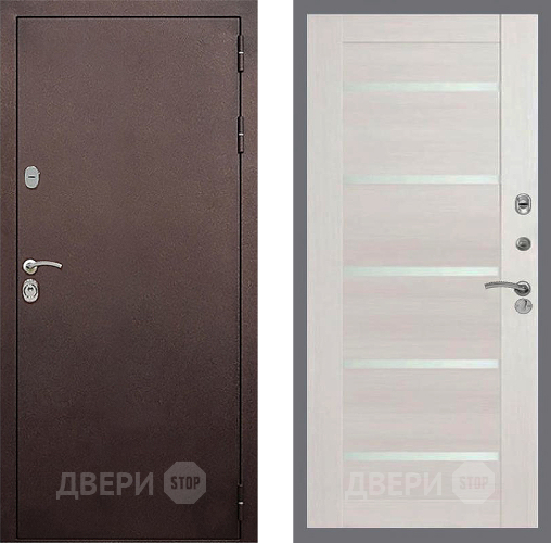 Дверь Стоп КЛАССИК Медь СБ-14 Лиственница беж в Павловском Посаде