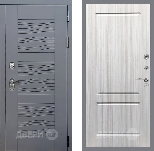 Входная металлическая Дверь Стоп СКАНДИ ФЛ-117 Сандал белый в Павловском Посаде