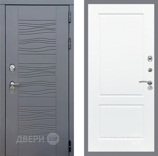 Входная металлическая Дверь Стоп СКАНДИ ФЛ-117 Силк Сноу в Павловском Посаде