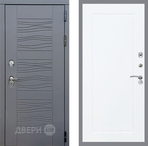 Входная металлическая Дверь Стоп СКАНДИ ФЛ-119 Силк Сноу в Павловском Посаде
