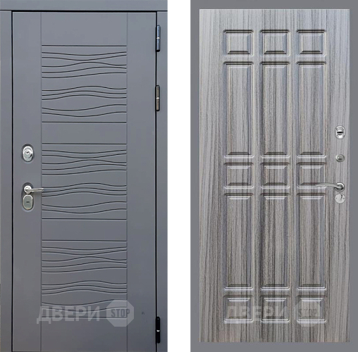 Входная металлическая Дверь Стоп СКАНДИ ФЛ-33 Сандал грей в Павловском Посаде