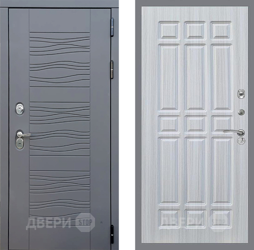Входная металлическая Дверь Стоп СКАНДИ ФЛ-33 Сандал белый в Павловском Посаде