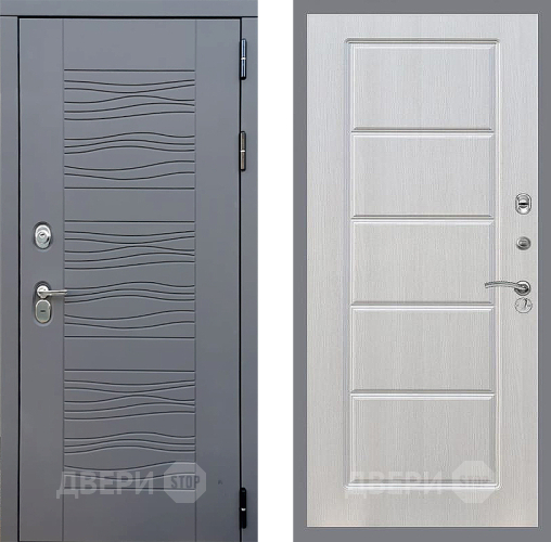 Входная металлическая Дверь Стоп СКАНДИ ФЛ-39 Лиственница беж в Павловском Посаде