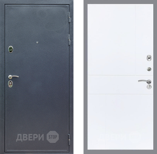 Входная металлическая Дверь Стоп СИЛЬВЕР ФЛ-290 Силк Сноу в Павловском Посаде