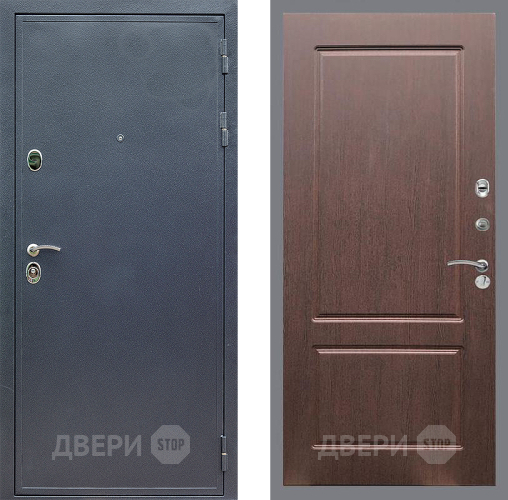 Входная металлическая Дверь Стоп СИЛЬВЕР ФЛ-117 Орех премиум в Павловском Посаде