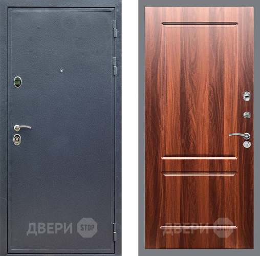 Входная металлическая Дверь Стоп СИЛЬВЕР ФЛ-117 Итальянский орех в Павловском Посаде