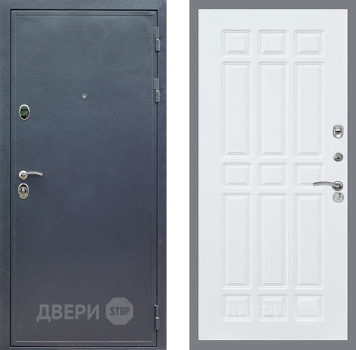 Входная металлическая Дверь Стоп СИЛЬВЕР ФЛ-33 Силк Сноу в Павловском Посаде