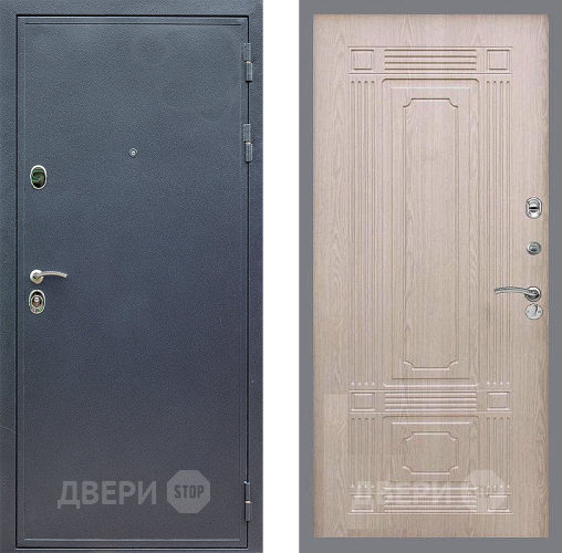 Входная металлическая Дверь Стоп СИЛЬВЕР ФЛ-2 Беленый дуб в Павловском Посаде
