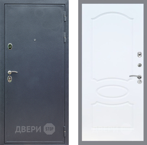 Дверь Стоп СИЛЬВЕР ФЛ-128 Белый ясень в Павловском Посаде