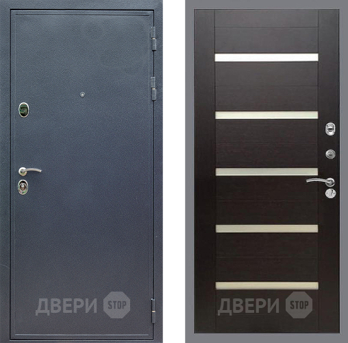 Дверь Стоп СИЛЬВЕР СБ-14 венге поперечный в Павловском Посаде