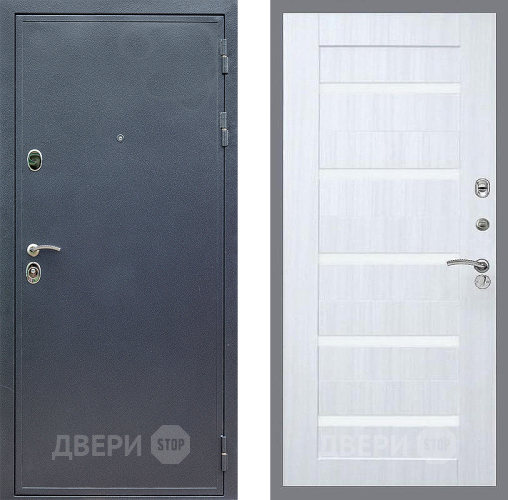 Входная металлическая Дверь Стоп СИЛЬВЕР СБ-14 Сандал белый в Павловском Посаде