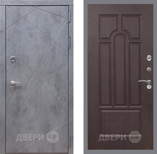 Дверь Стоп Лучи ФЛ-58 Венге в Павловском Посаде
