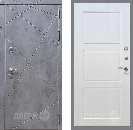 Входная металлическая Дверь Стоп Лучи ФЛ-3 Лиственница беж в Павловском Посаде