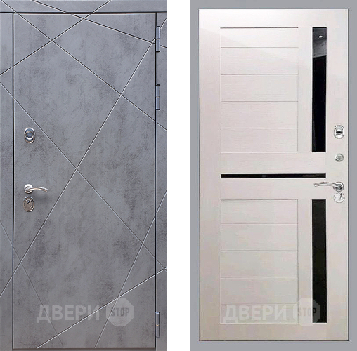 Входная металлическая Дверь Стоп Лучи СБ-18 Лиственница беж в Павловском Посаде