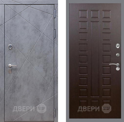 Дверь Стоп Лучи ФЛ-183 Венге в Павловском Посаде
