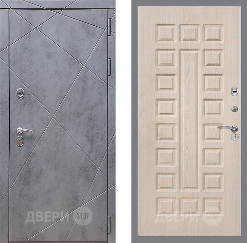 Дверь Стоп Лучи ФЛ-183 Беленый дуб в Павловском Посаде
