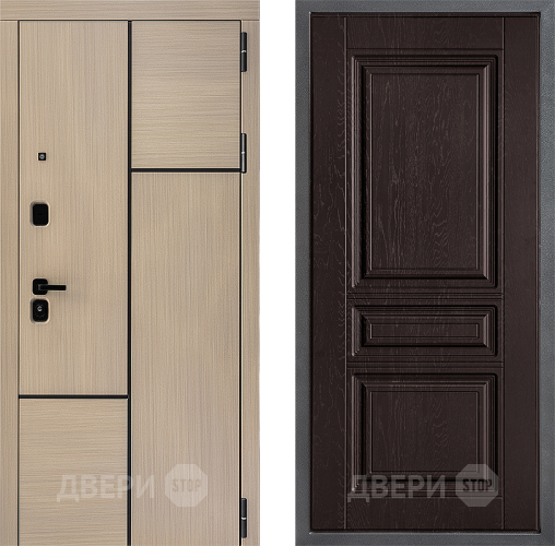 Дверь Дверной континент ДК-14 ФЛ-243 Дуб шоколадный в Павловском Посаде