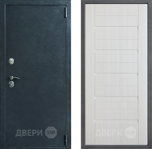 Входная металлическая Дверь Дверной континент ДК-70 Дизайн ФЛ-70 Лиственница белая в Павловском Посаде