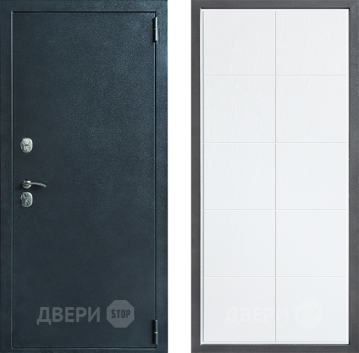 Входная металлическая Дверь Дверной континент ДК-70 Дизайн ФЛ-Кватро Белое дерево в Павловском Посаде