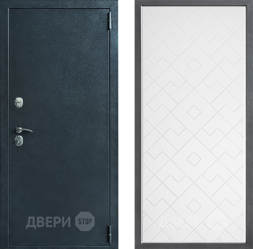 Дверь Дверной континент ДК-70 Дизайн ФЛ-Тиффани Белый софт в Павловском Посаде