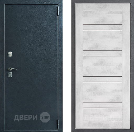 Дверь Дверной континент ДК-70 Дизайн ФЛ-49 Бетон снежный в Павловском Посаде