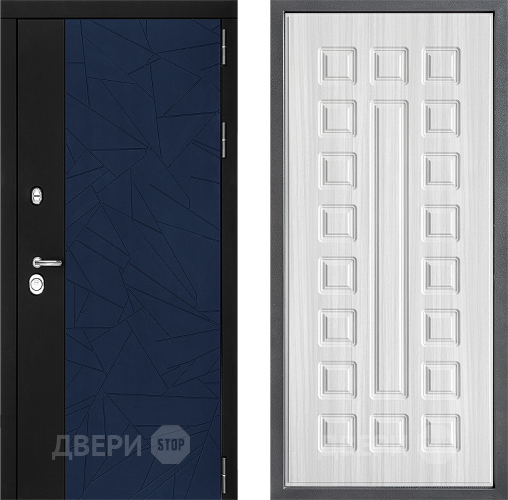 Входная металлическая Дверь Дверной континент ДК-9 ФЛ-183 Сандал белый в Павловском Посаде