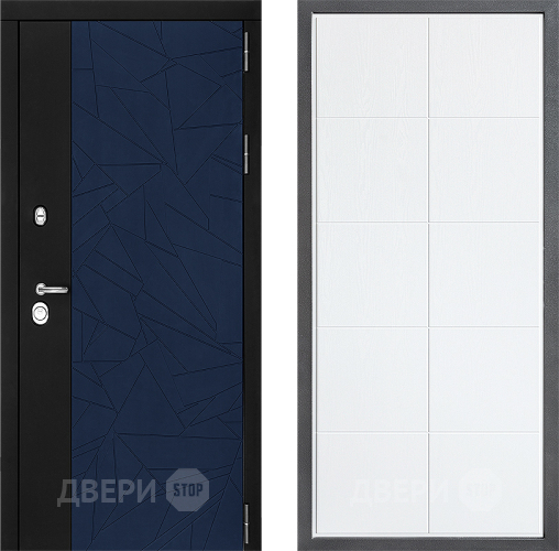 Входная металлическая Дверь Дверной континент ДК-9 ФЛ-Кватро Белое дерево в Павловском Посаде