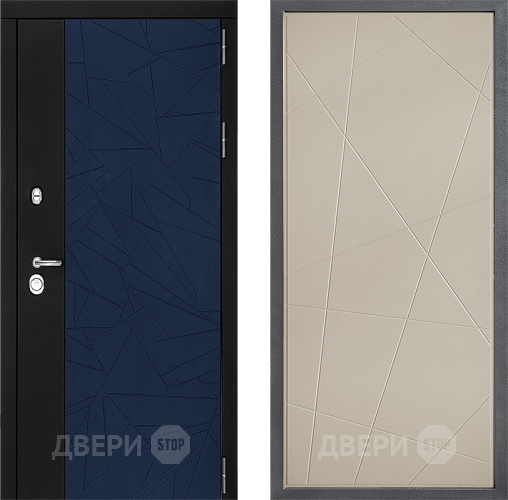 Входная металлическая Дверь Дверной континент ДК-9 ФЛ-655 Капучино в Павловском Посаде
