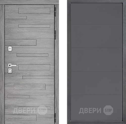 Дверь Дверной континент ДК-10 ФЛ-649 Графит софт в Павловском Посаде