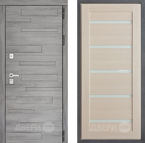 Входная металлическая Дверь Дверной континент ДК-10 ФЛ-47 Капучино в Павловском Посаде