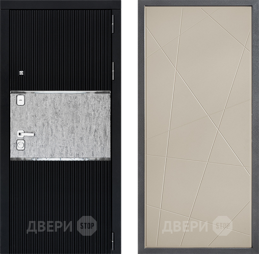 Входная металлическая Дверь Дверной континент ДК-13 ФЛ-655 Капучино в Павловском Посаде