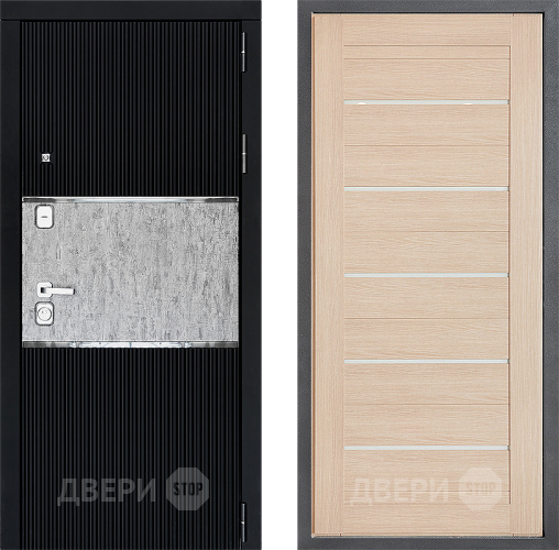 Входная металлическая Дверь Дверной континент ДК-13 ФЛ-46 Капучино в Павловском Посаде