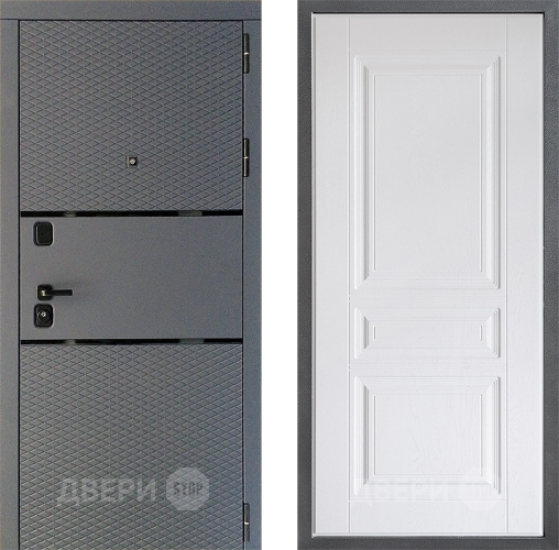 Дверь Дверной континент Диамант Дизайн ФЛ-243 Альберо Браш серебро в Павловском Посаде