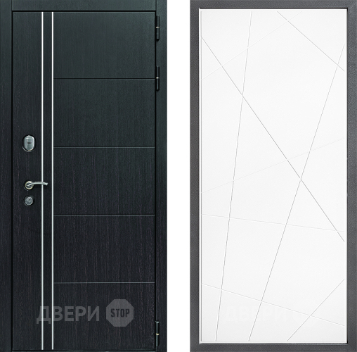Входная металлическая Дверь Дверной континент Теплолюкс Дизайн ФЛ-655 Белый софт в Павловском Посаде