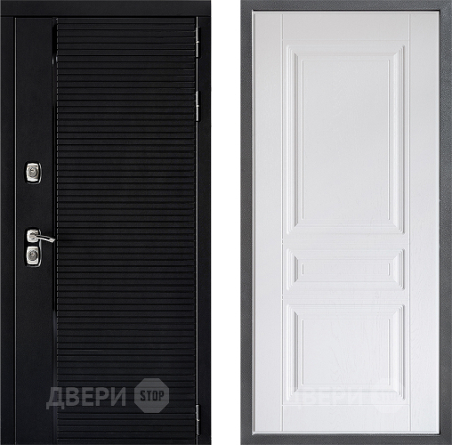 Входная металлическая Дверь Дверной континент ДК-1 ФЛ-243 Альберо Браш серебро в Павловском Посаде