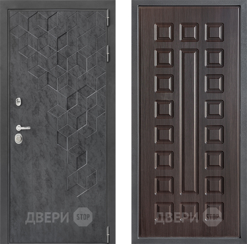 Входная металлическая Дверь Дверной континент ДК-3/713 ФЛ-183 Венге в Павловском Посаде
