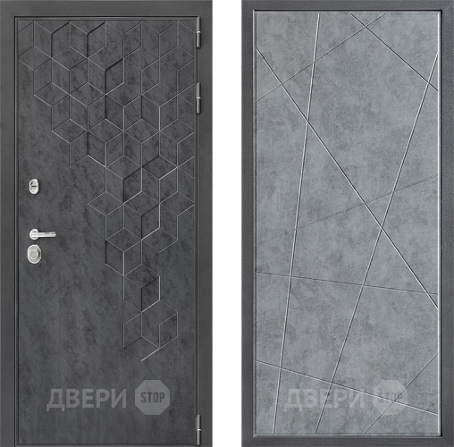 Дверь Дверной континент ДК-3/713 ФЛ-655 Бетон серый в Павловском Посаде