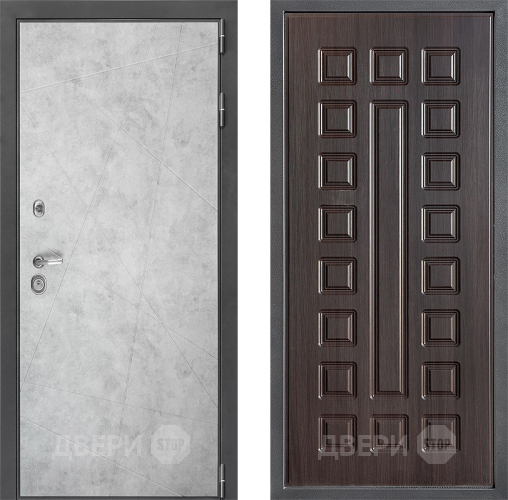 Входная металлическая Дверь Дверной континент ДК-3/743 ФЛ-183 Венге в Павловском Посаде