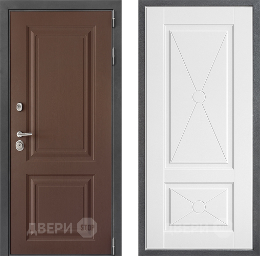 Входная металлическая Дверь Дверной континент ДК-3/729 ФЛ-617 Софт милк в Павловском Посаде