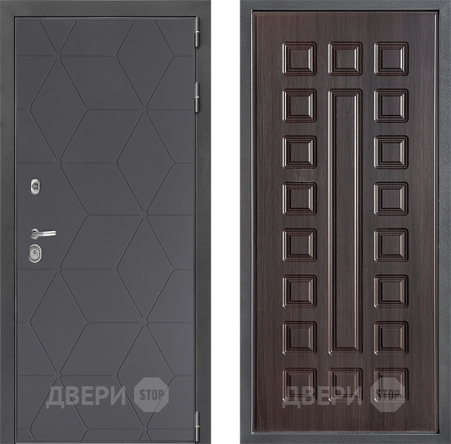 Дверь Дверной континент ДК-3/744 ФЛ-183 Венге в Павловском Посаде