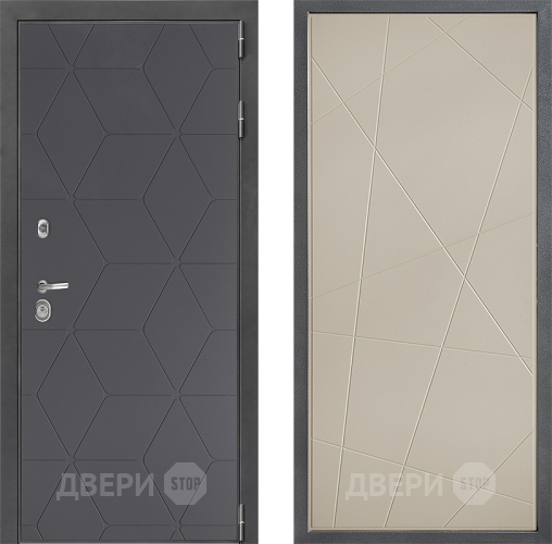 Входная металлическая Дверь Дверной континент ДК-3/744 ФЛ-655 Капучино в Павловском Посаде