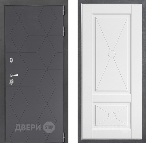 Входная металлическая Дверь Дверной континент ДК-3/744 ФЛ-617 Софт милк в Павловском Посаде