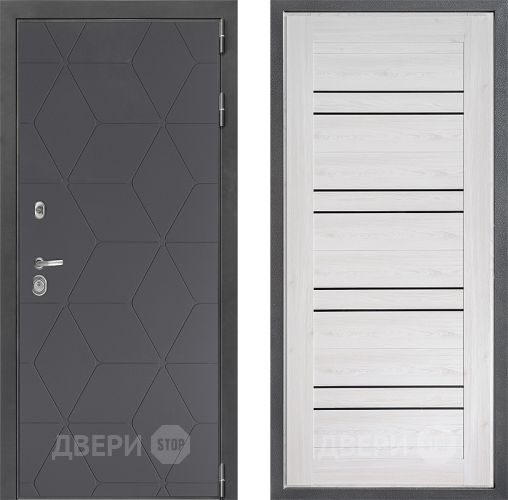 Входная металлическая Дверь Дверной континент ДК-3/744 ФЛ-49 Сосна белая в Павловском Посаде